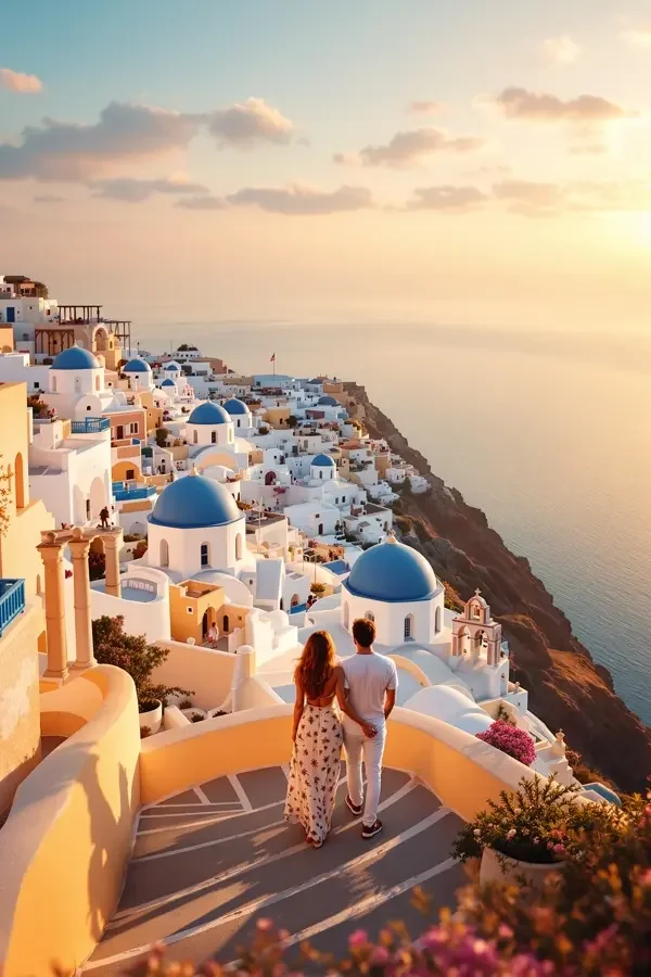 圣托里尼黄昏 Santorini Dusk 电影海报